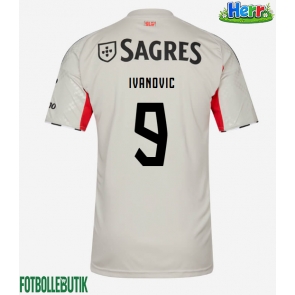 Benfica Franjo Ivanovic #9 Bortatröja 2025-26 Kortärmad